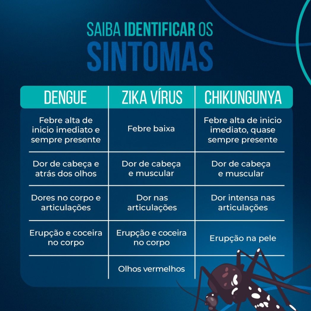  Dengue, Zika e Chikungunya